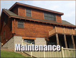  Pulaski County, Kentucky Log Home Maintenance