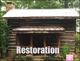 Historic Log Cabin Restoration  Pulaski County, Kentucky